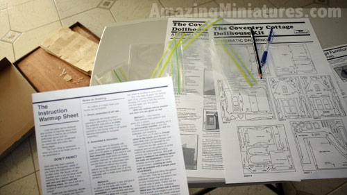 Reading the Greenleaf Coventry Cottage Instructions