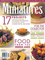 Dollhouse Miniatures Magazine Cover