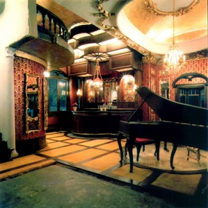 The Grand Piano Room from the Freeman's Dollhouse Castle