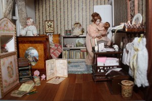 Jean Day's Miniature Girl's Bedroom