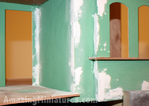 Coventry Cottage Dollhouse Project Part 5 The Bad Paint Job