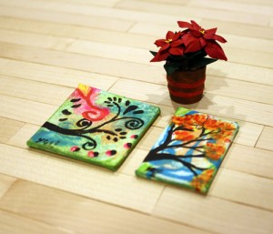 Lyssa's Mini Paintings!