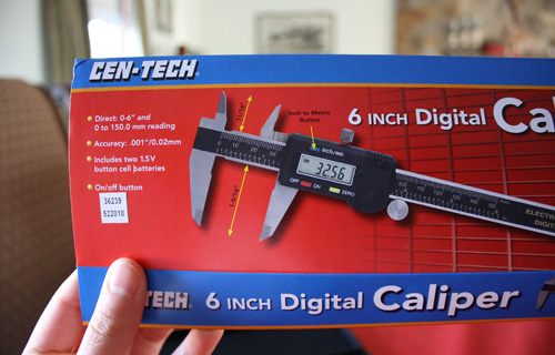 Cen-Tech 6 Inch Digital Caliper