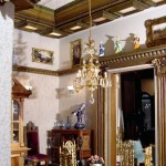 The Dining Room in the Freeman's Dollhouse Castle