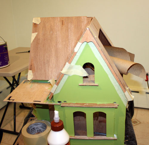 Coventry Cottage Project Part 6: Adding the Roof Trim