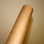 The painter's paper used to help with the roofing