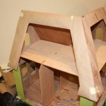 The cut out of the Coventry Cottage roof outline