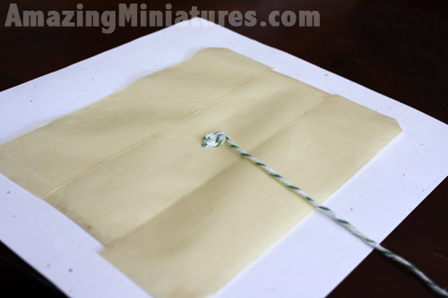 Start swirling the thread!