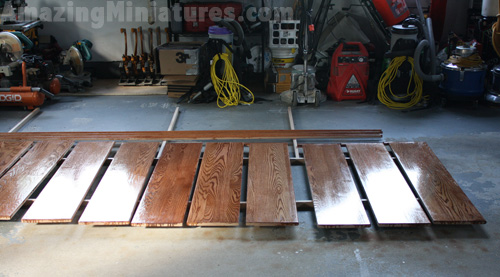 Staining Floors in Real Life