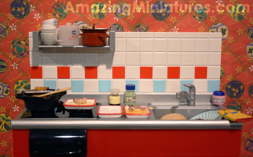 Re-Ment Scene: The Messy Kitchen!