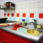 Re-Ment Miniatures Scene: A Messy Kitchen!