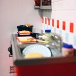 Re-Ment Miniatures Scene: A Messy Kitchen!