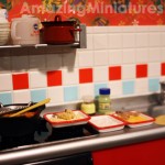 Re-Ment Miniatures Scene: A Messy Kitchen!