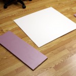 Dry Fitting the Nyne Styrofoam Modern Dollhouse