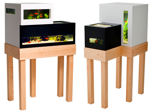 Archiquarium Designed by Karl Oskar: Fish Tank to Modern Dollhouse?