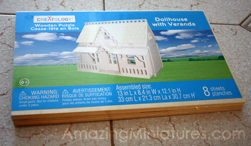 Creatology Dollhouse with Veranda Pictorial Instructions