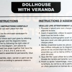Creatology Dollhouse with Veranda Directions