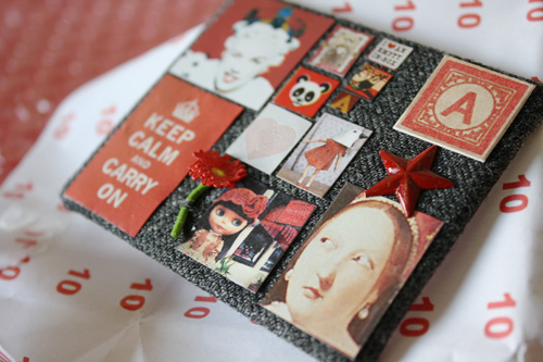 Dollhouse miniature cool poster board