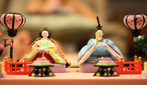 Miniature Hinamatsuri Doll Set by Re-Ment