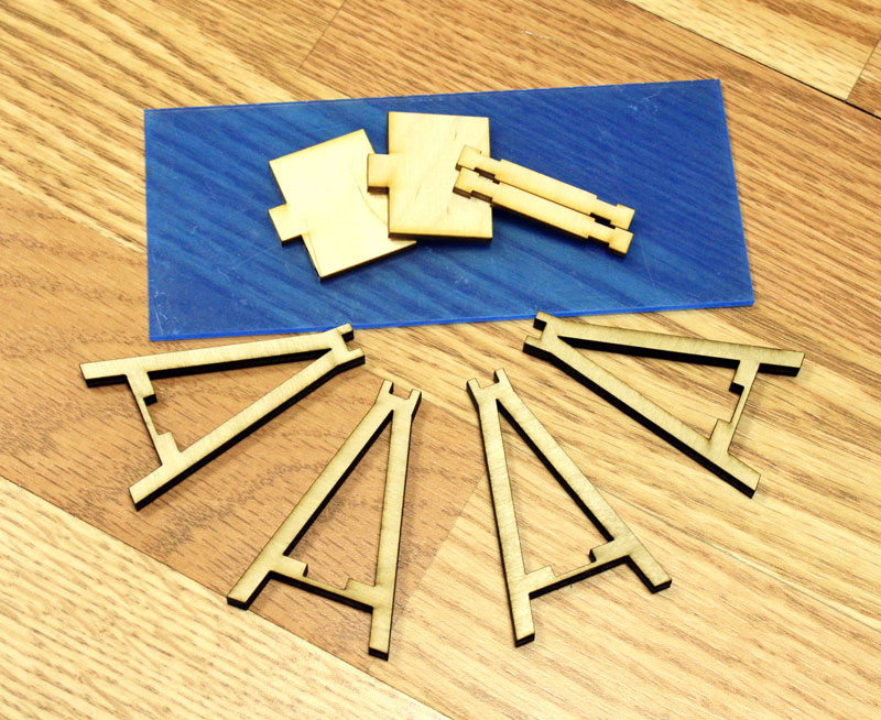 Assembly Instructions for VIKAesque Wood Office Desk Kit